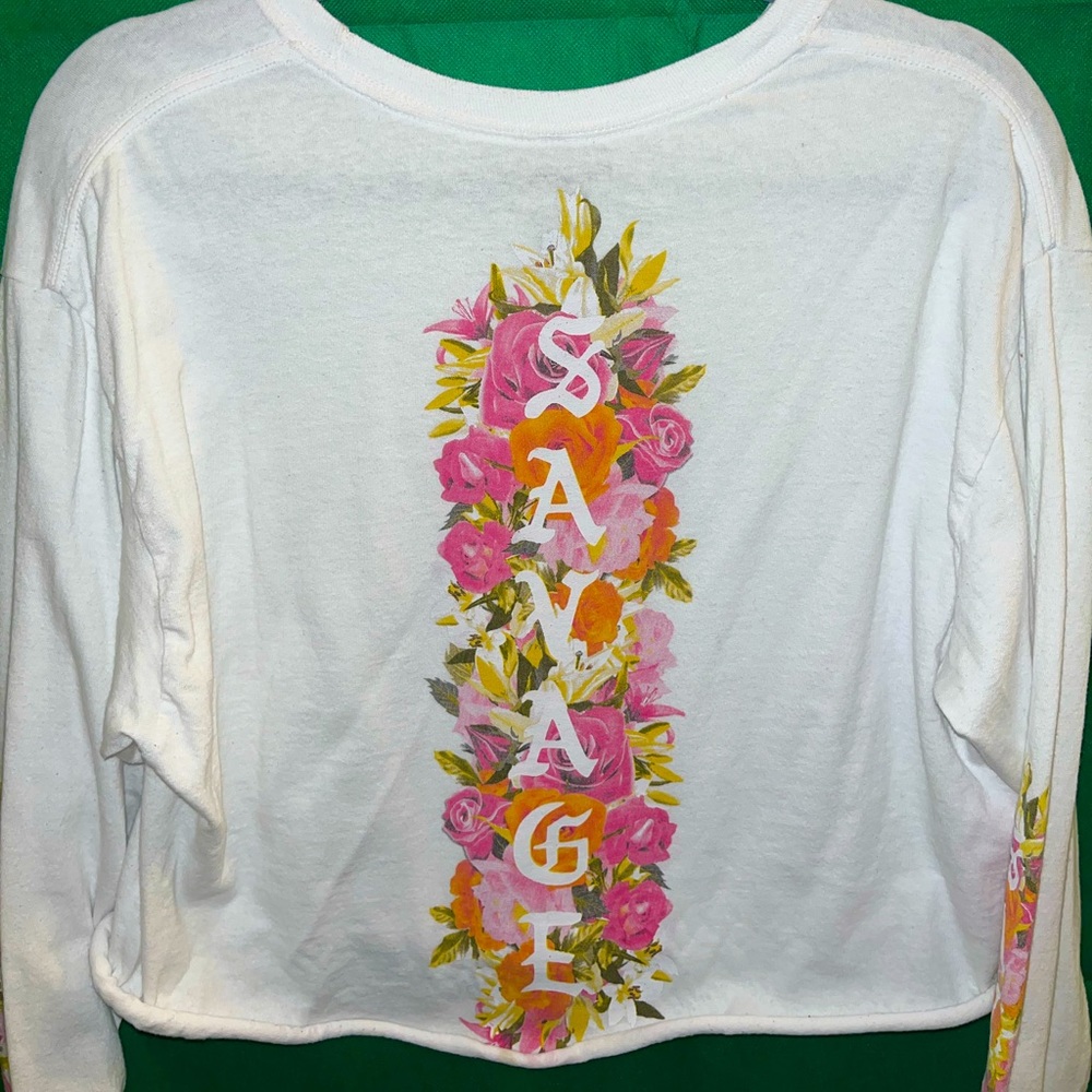 Savage crop tee